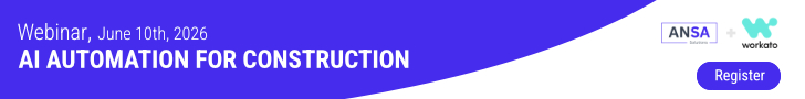 Webinar, AI Automation for Construction, ANSA Solutions and Workato, 6-10-26